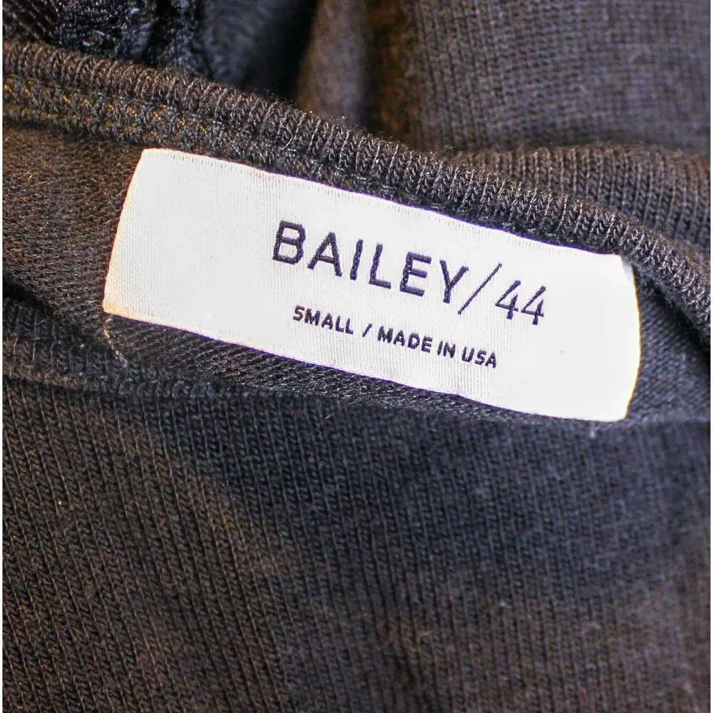 Bailey/44 Anthropologie Mini Dress Black Lace Witchy Whimsygoth Goth S